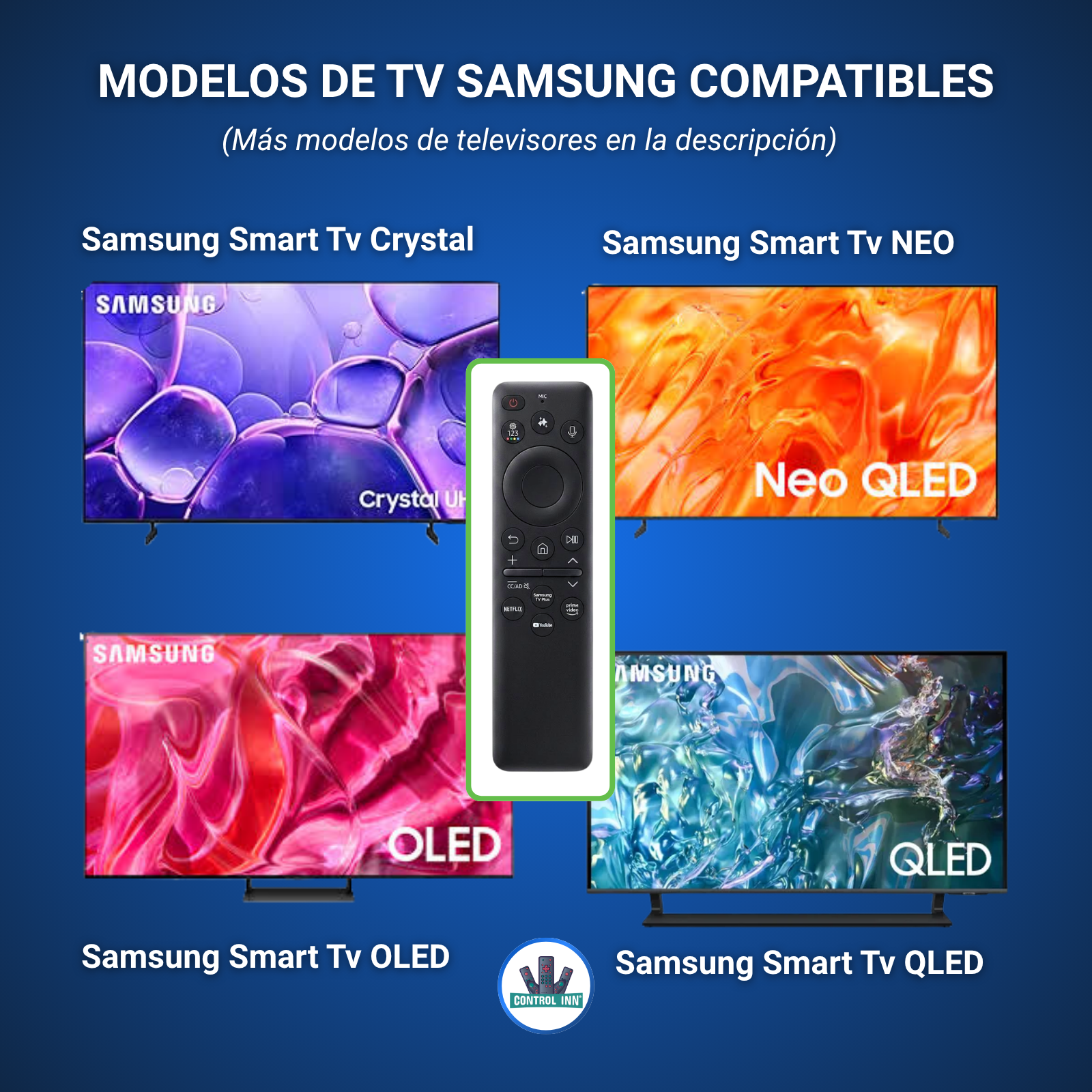 Control Para Samsung S90D S85D Solar Boton AI