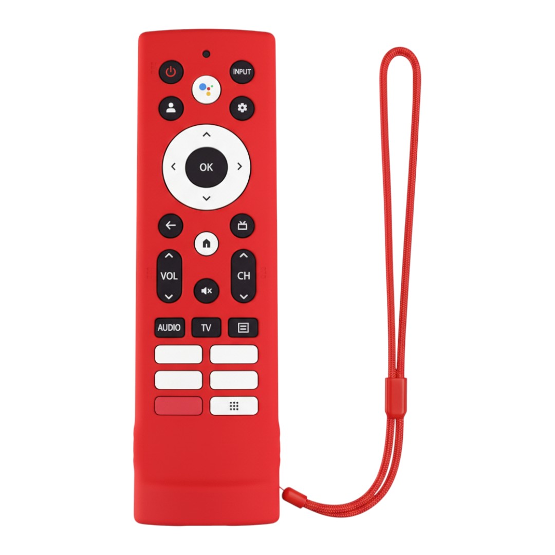 Funda Para Control Hisense 65A6H 65U6H 65U7G 65U8G Rojo
