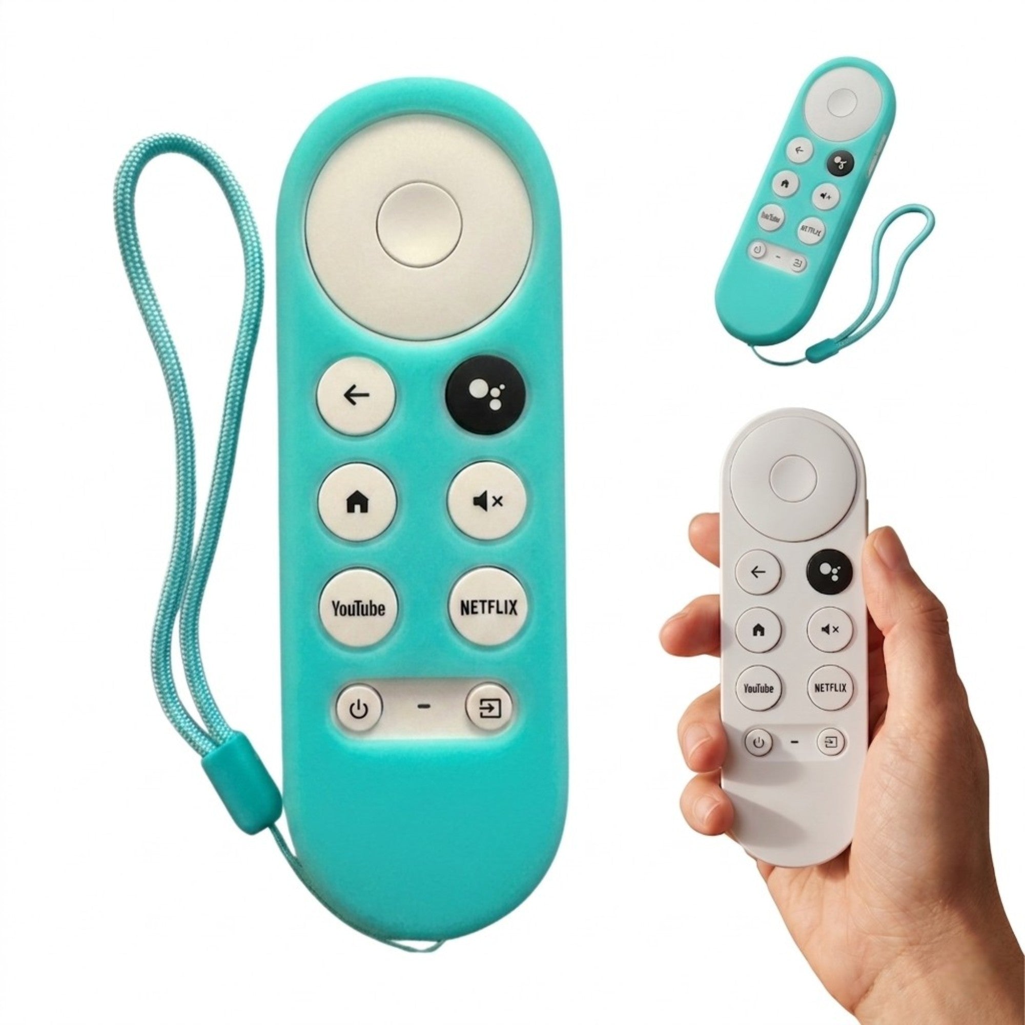 Control Compatible Con Chromecast Google Tv Voz Mas Funda