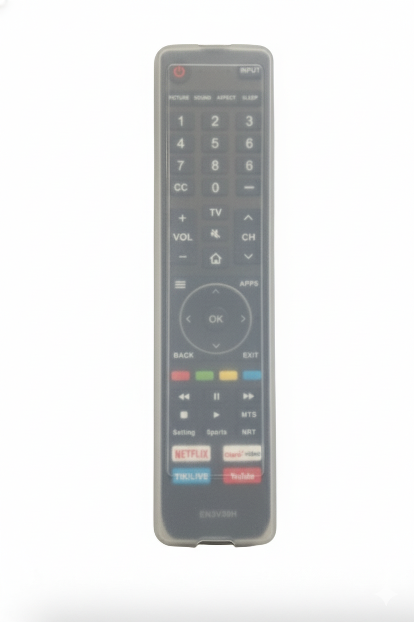 Funda Transparente Compatible con Control Hisense TV