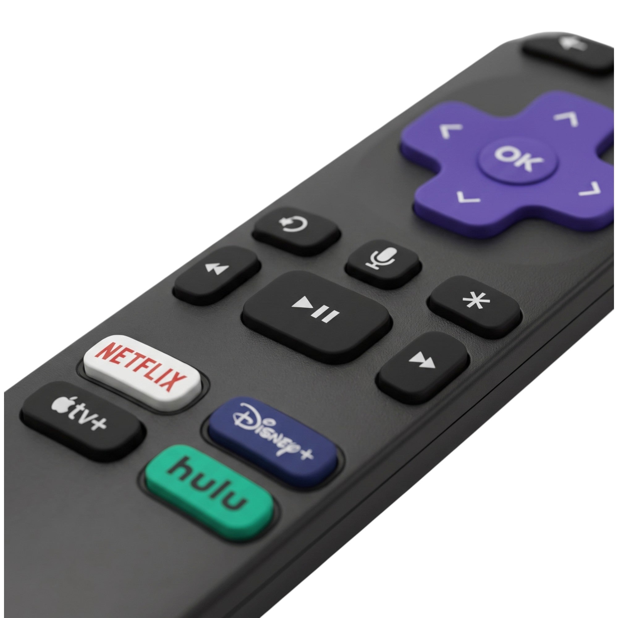 Control Con Comando De Voz Bluetooth Para Philips Roku Tv