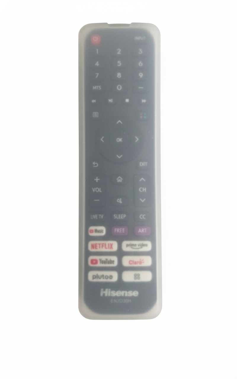 Case de Silicona Compatible con Control Hisense Smart