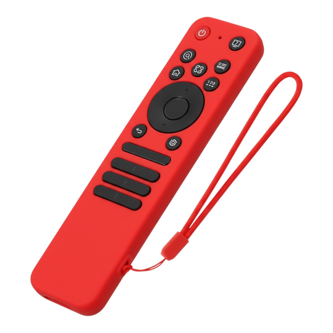 Funda de silicona Para Control Lg MAGIC MR25GA QNED ROJO