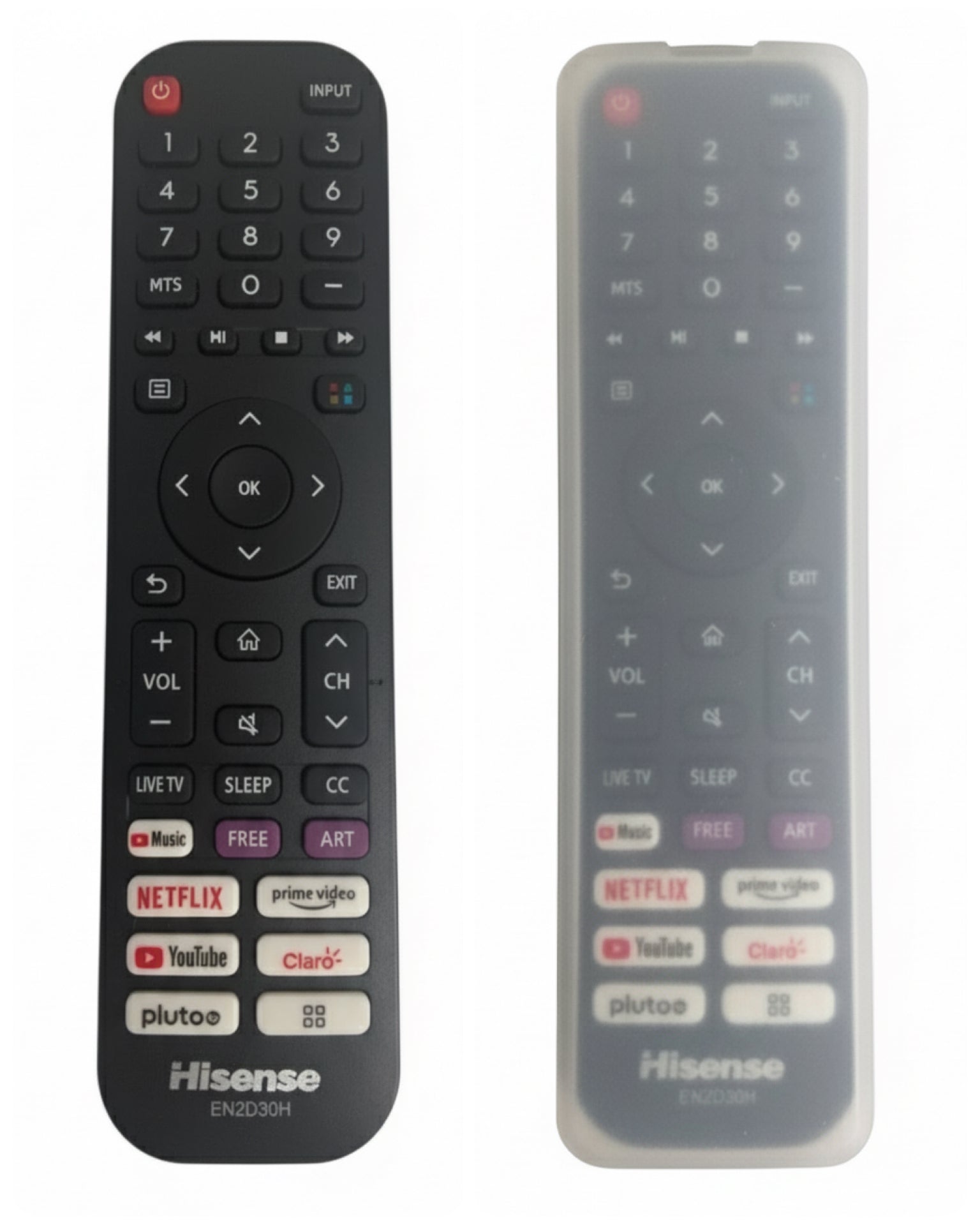 Control Compatible Con En2d30h Hisense Tv 50h6g Mas funda 