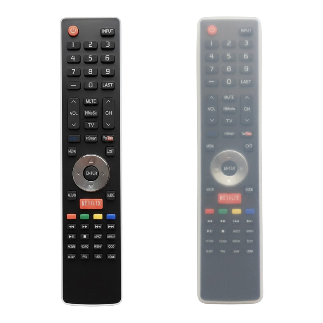 Control Compatible con Hisense TV Botón Netflix con Funda