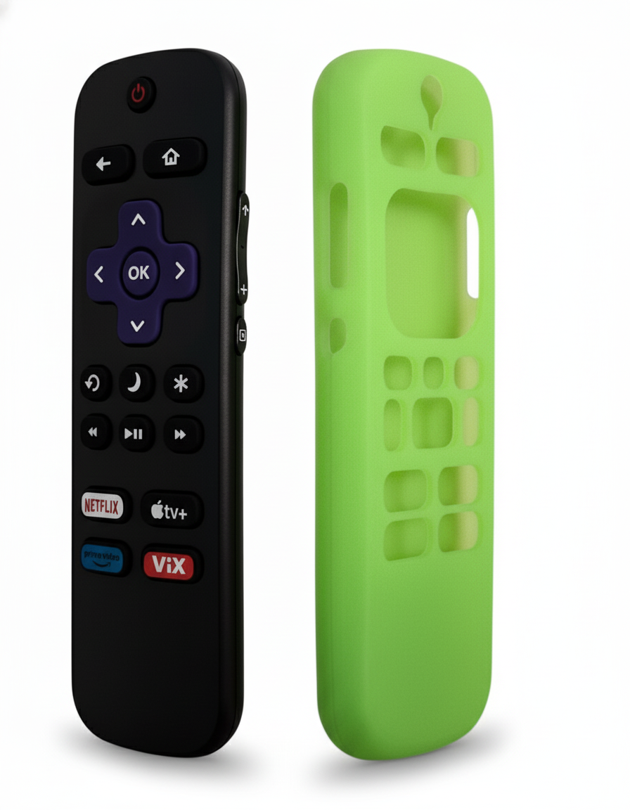 Control Compatible Con Smart Roku Tv ATVIO Mas Funda