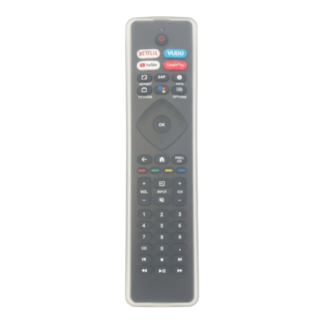 Funda Silicona Clara Compatible con Control Philips TV