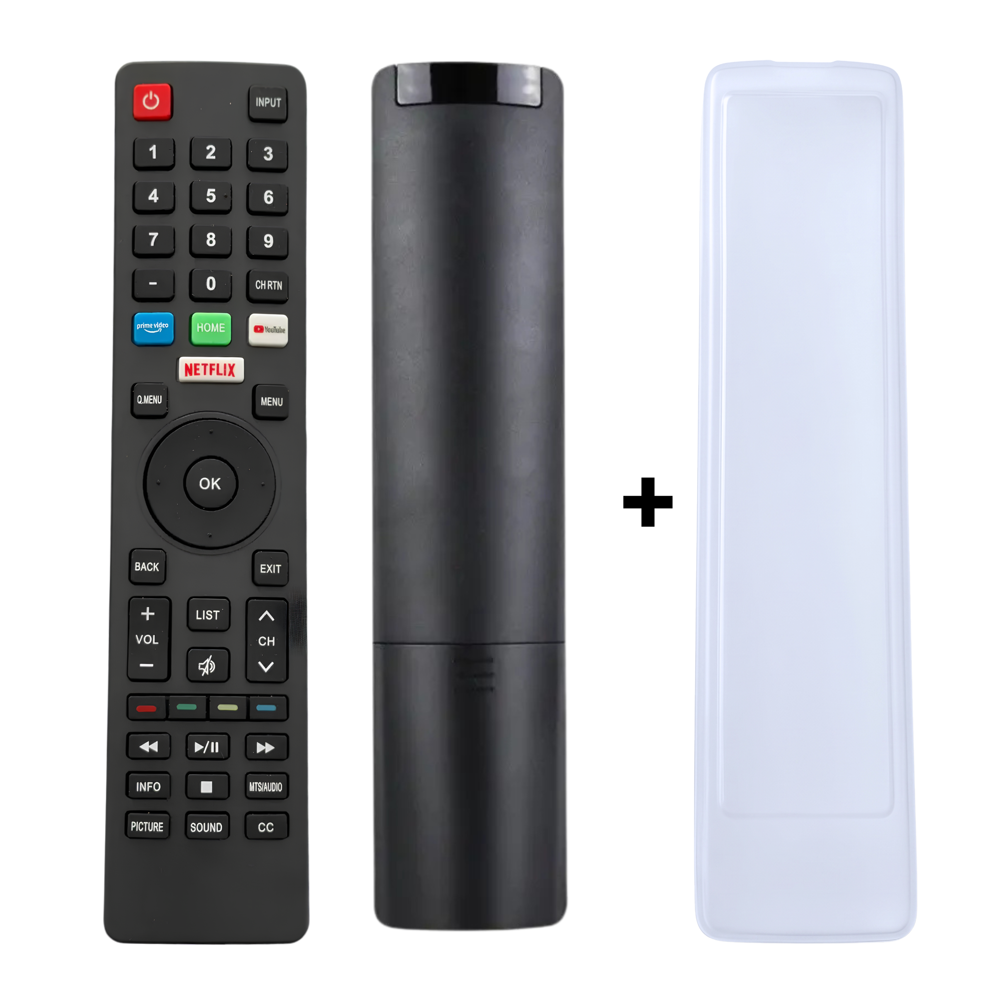 Control Para Harmontec HT32 Smart Tv Mas Funda