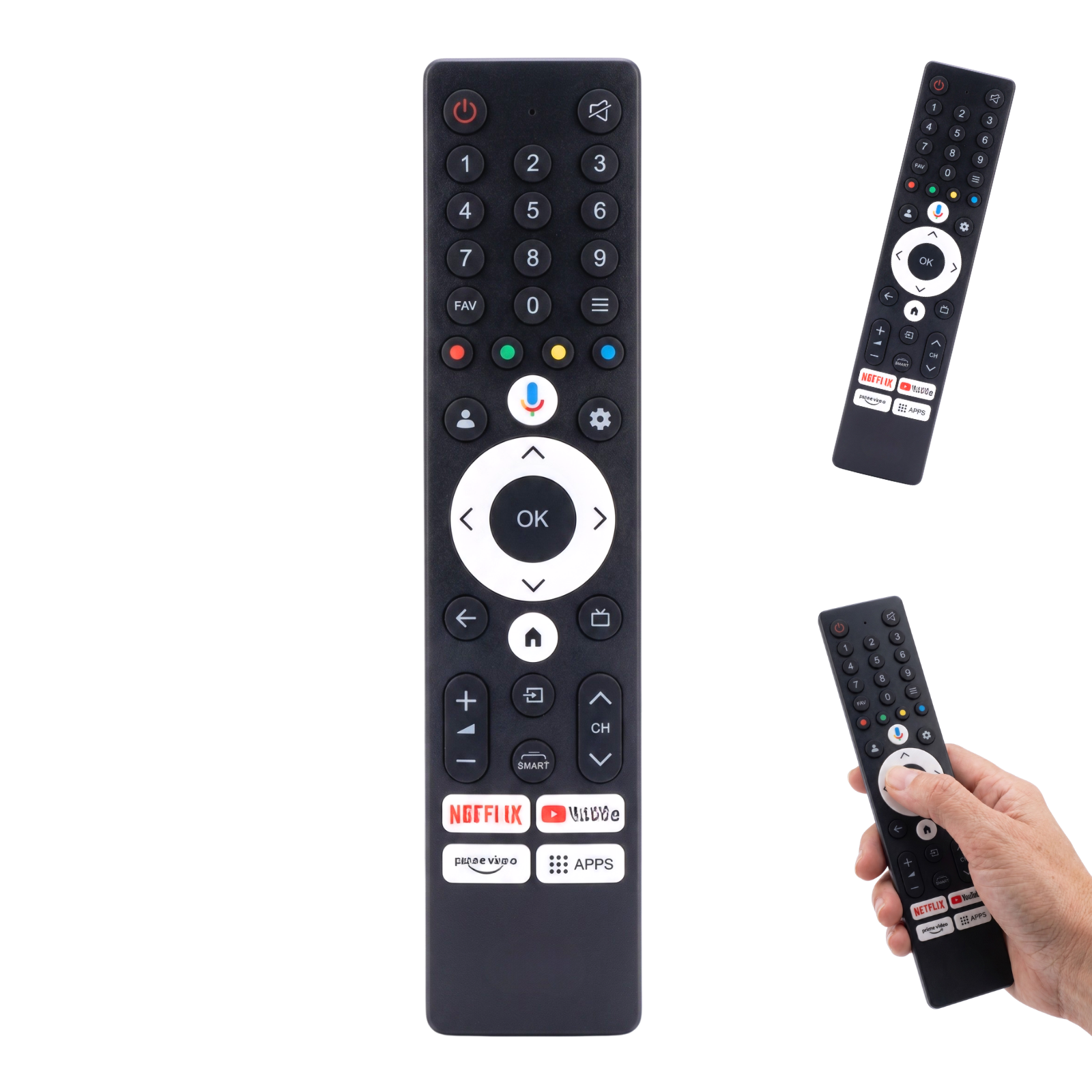Control Compatible Con Kalley K ATV43FHDE Voz