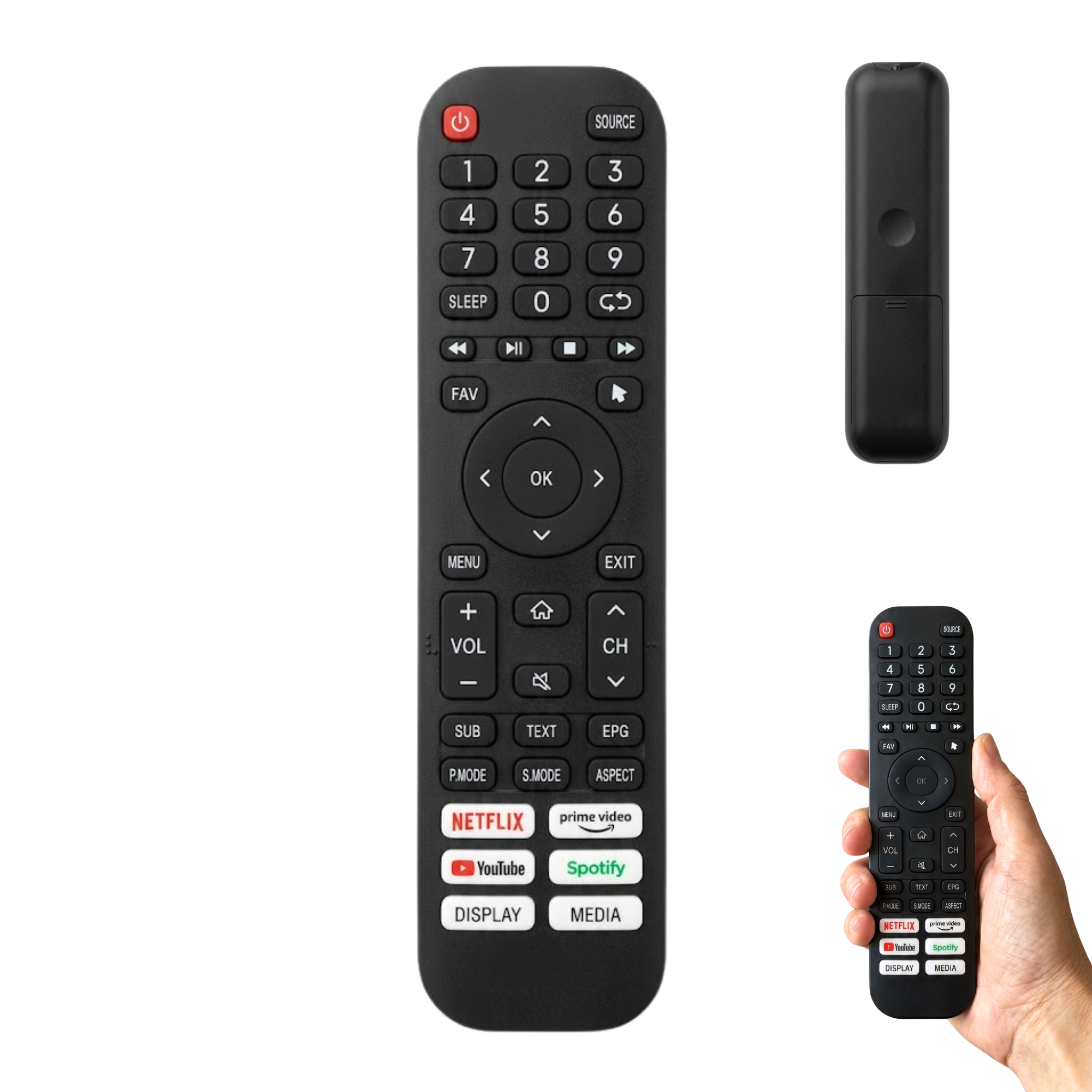 Control Para Cuory Smart Tv Con Boton Mouse
