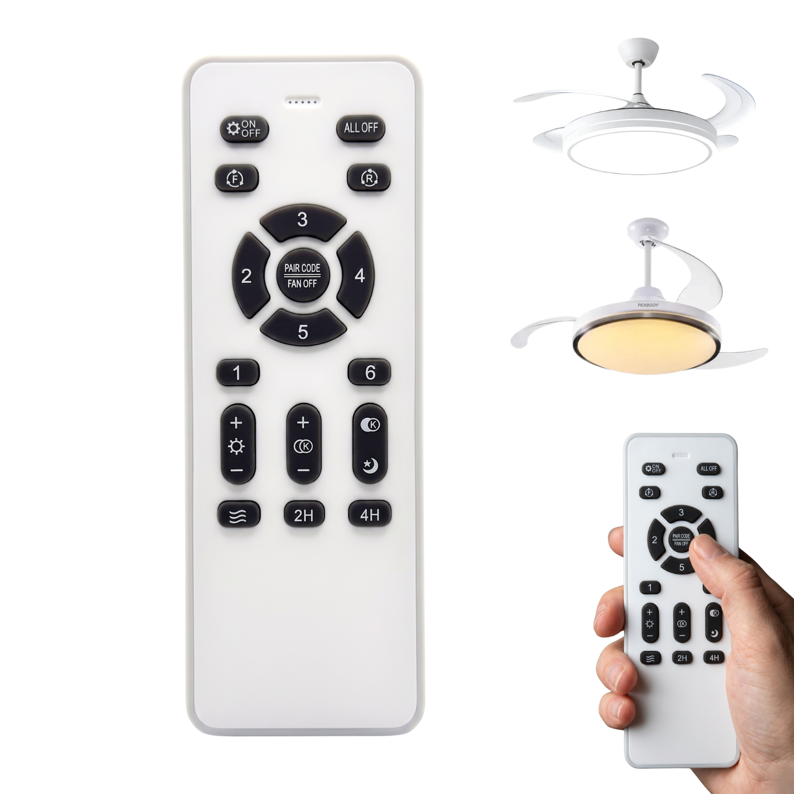Control Para Lampara Ventilador Smart Led MOD 03