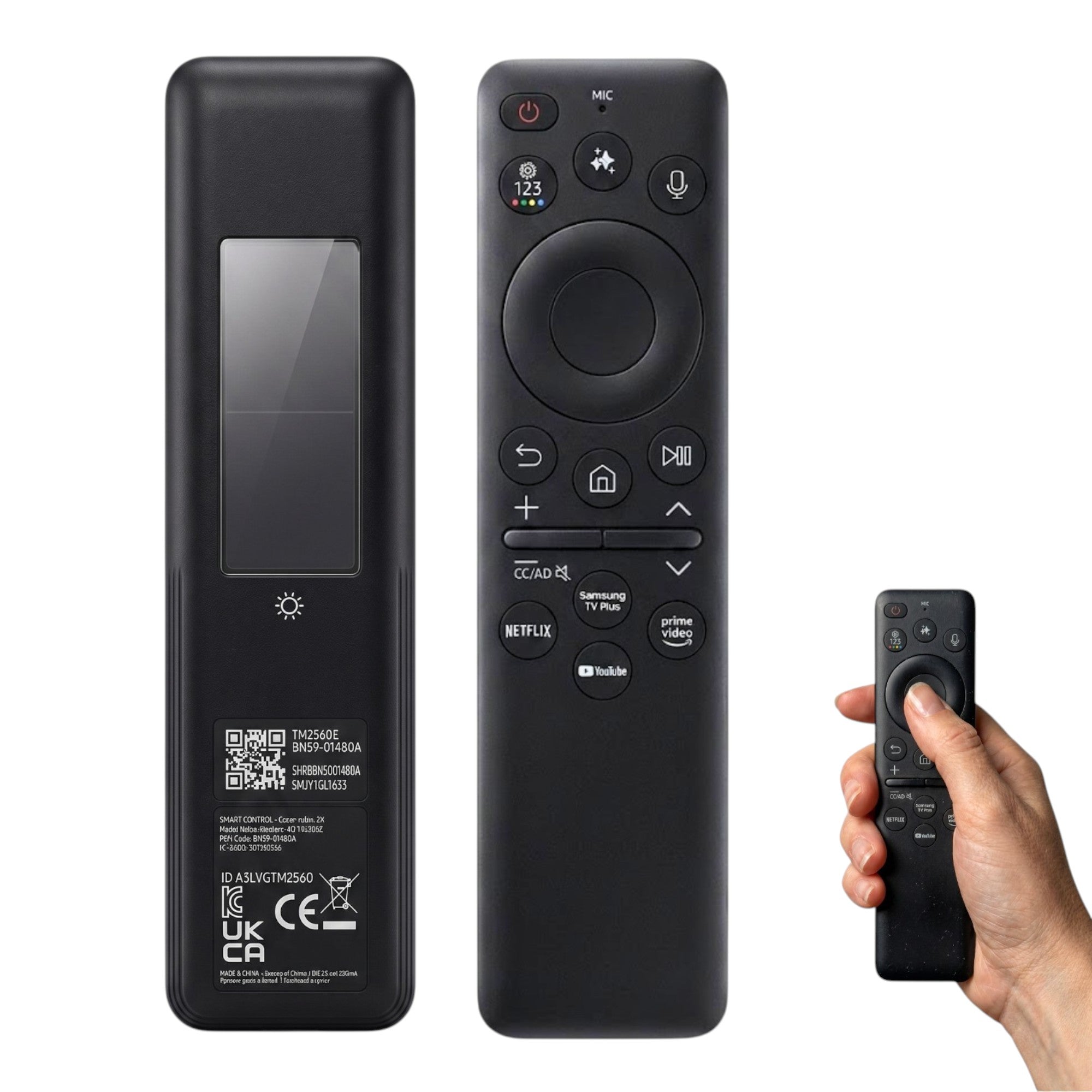 Control Para Samsung QN990F QN900F Solar Boton AI