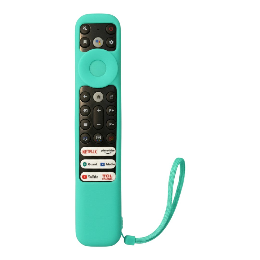 Funda De Silicona Para Control TCL Rc902v Mini-led Turquesa