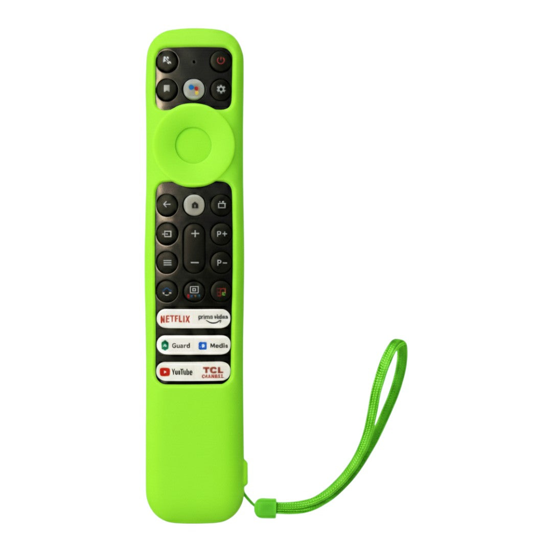 Funda De Silicona Para Control TCL 4k 8K Uhd Verde