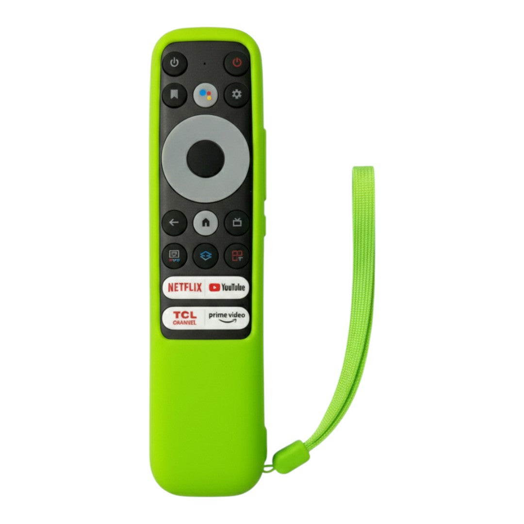 Funda de Silicona Para Control Tcl Android Rc902nfmr1 Verde