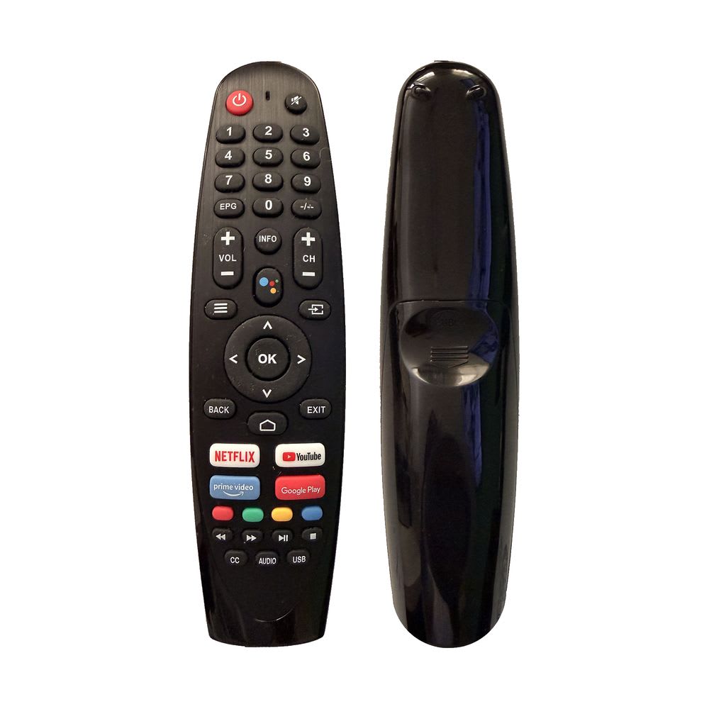 Control Remoto Compatible con Ghia TV Blux Google Assistant