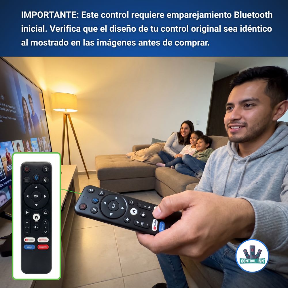 Control Remoto Compatible con Blaupunkt Android TV