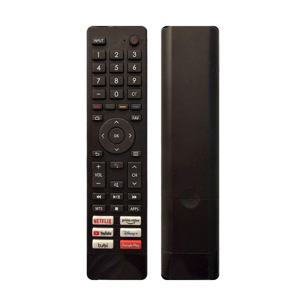 Control Compatible con Hisense Google TV ERF3N90H mas Funda