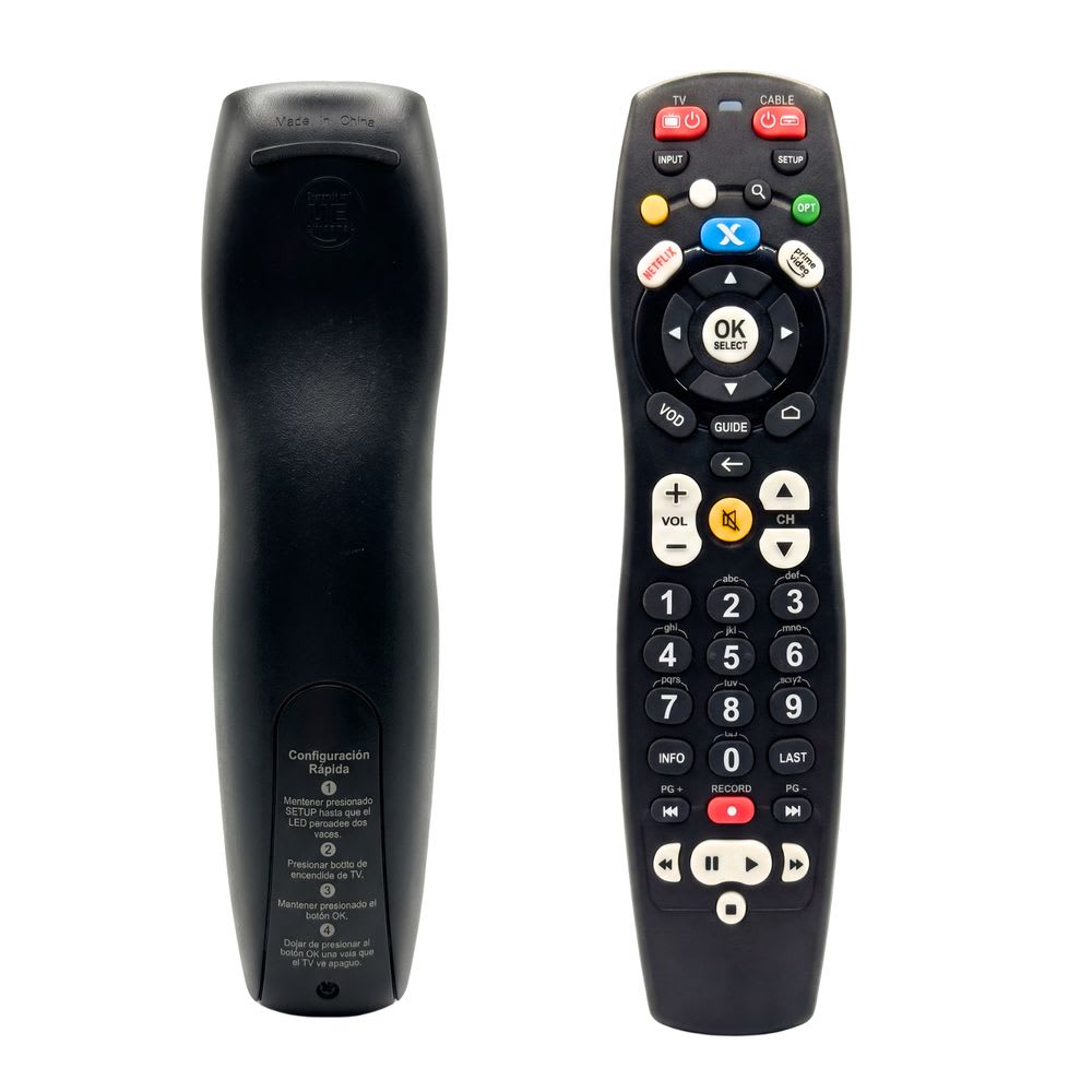 Control Remoto Compatible con Megacable URC2030 Plus Tv
